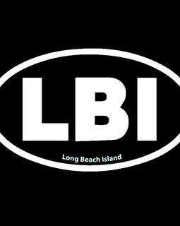 LBI Long Beach Island Window Decal