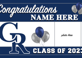 Council Rock Graduation Banner 3'x5' Class of 2023