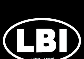 LBI Long Beach Island Window Decal