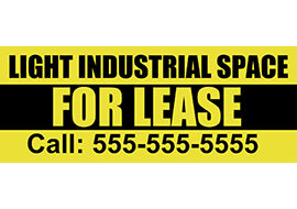 Lease Banner 3'x8'